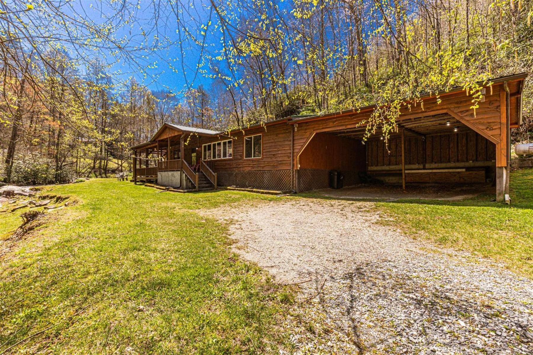 Waterfall Hideaway Vila Bryson City Exterior foto