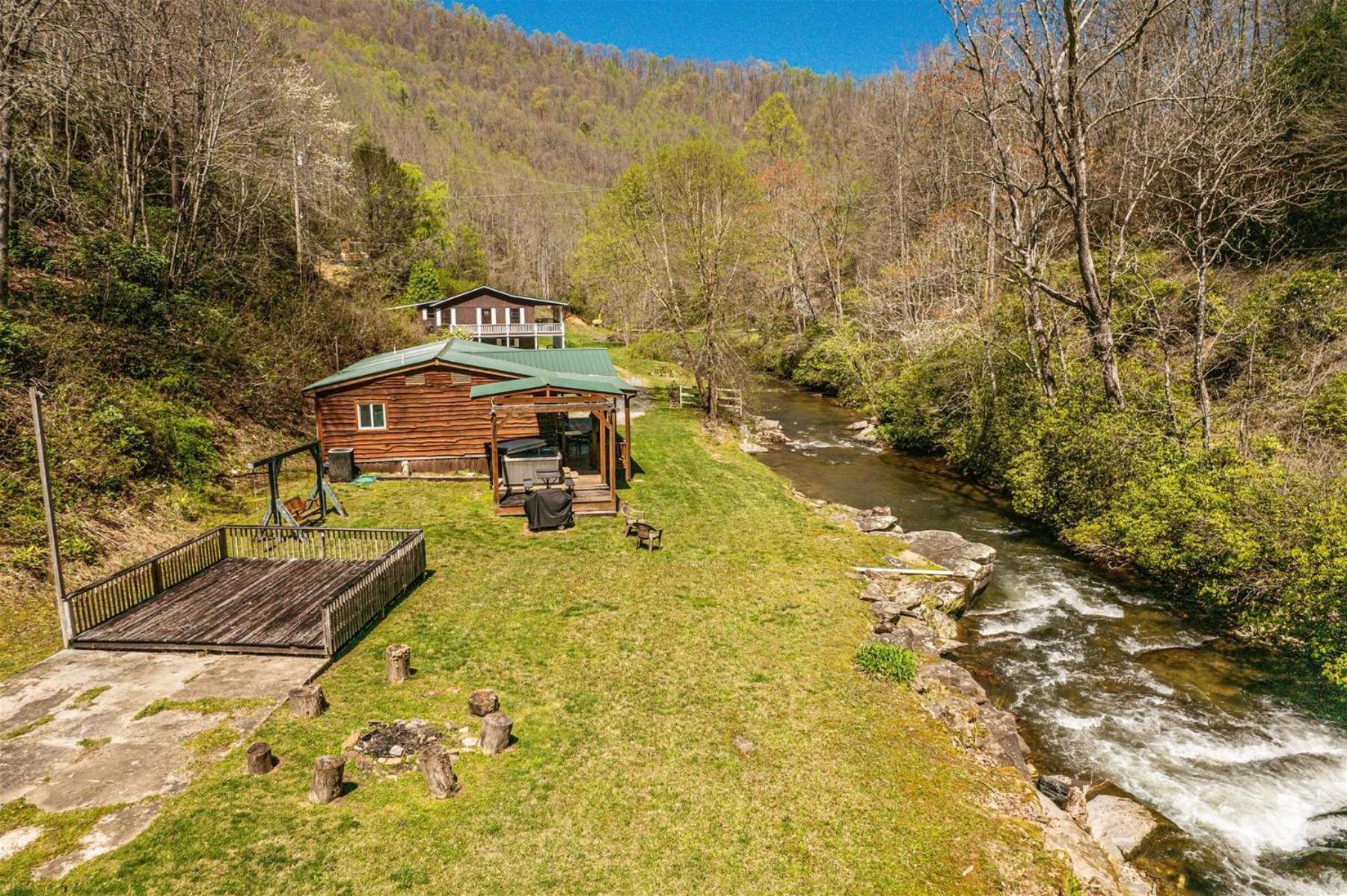 Waterfall Hideaway Vila Bryson City Exterior foto