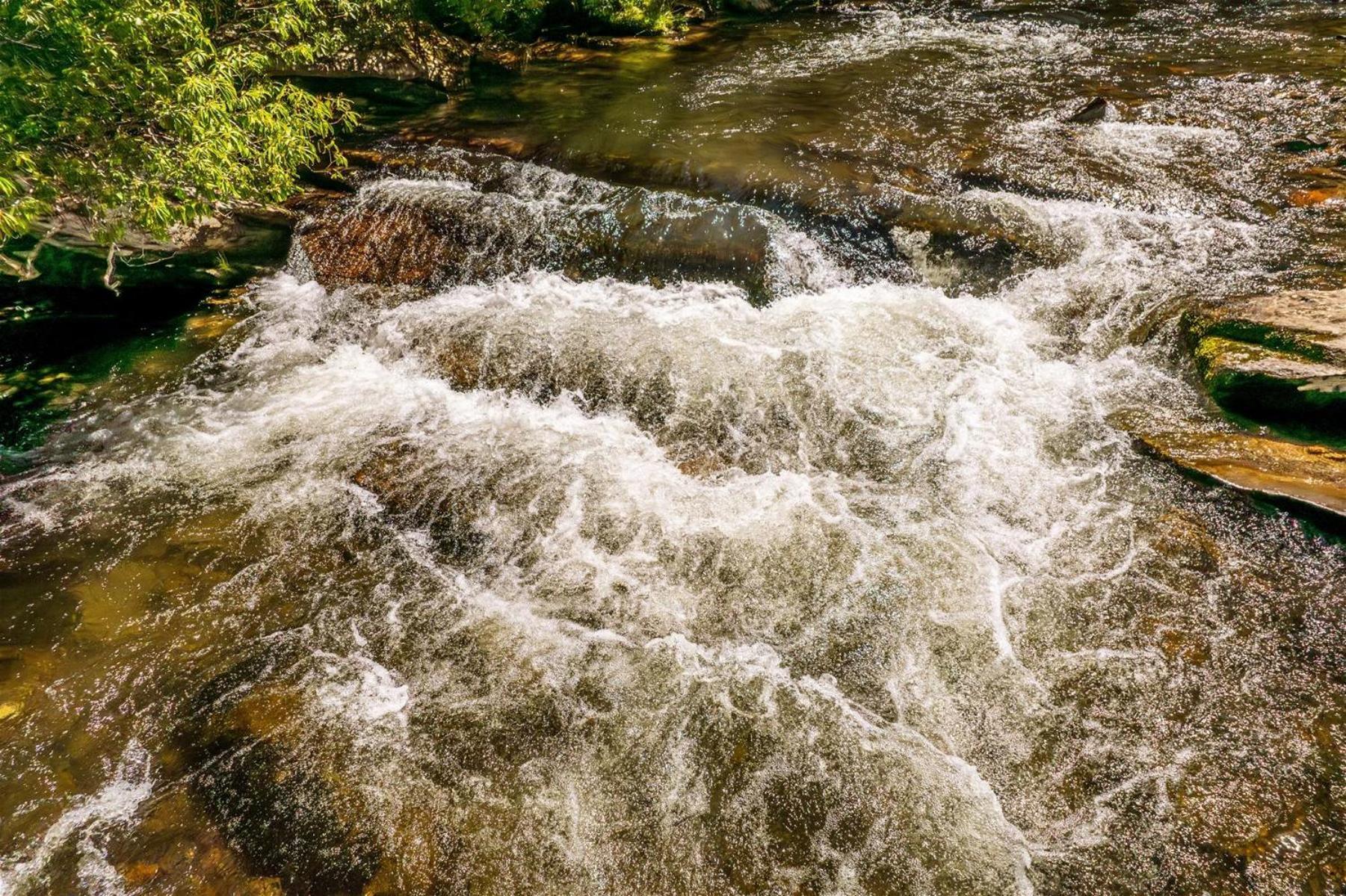 Waterfall Hideaway Vila Bryson City Exterior foto