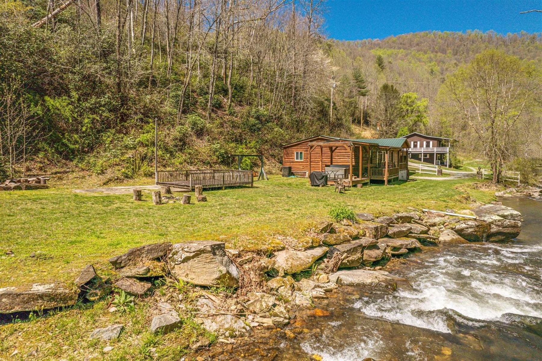 Waterfall Hideaway Vila Bryson City Exterior foto