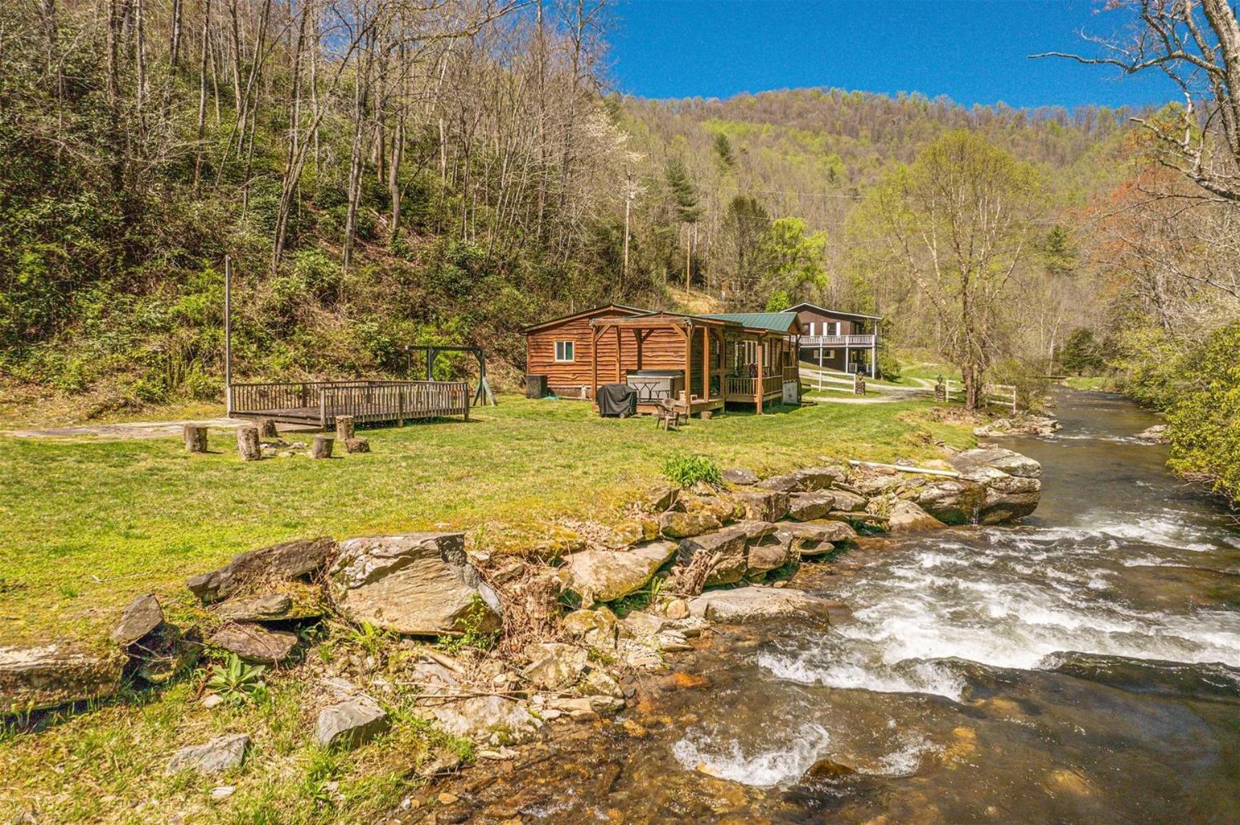 Waterfall Hideaway Vila Bryson City Exterior foto